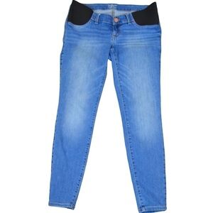 Maurices EverFlex High Rise Super Skinny Side Panel Maternity Jeans,‎ Size 10